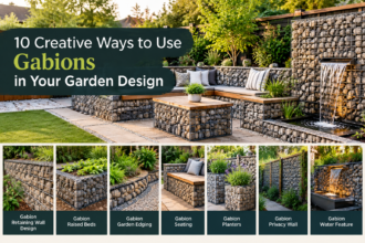 gabion retaining wall design​