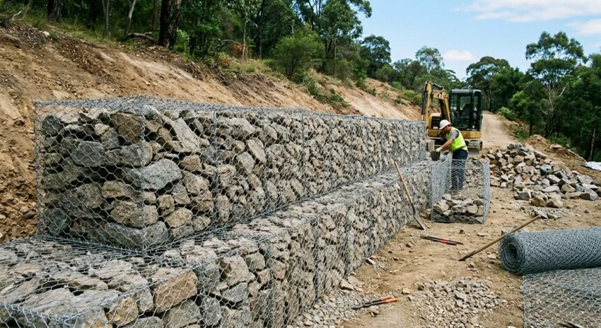 gabion wall baskets